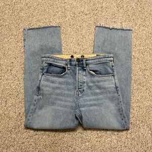 Rag & Bone Maya High-Rise Ankle Straight Jeans size 27